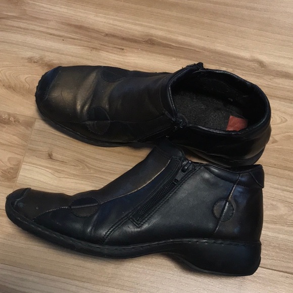 Rieker double-zip Ankle Bootie - Picture 2 of 10